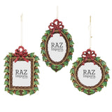 RAZ 5.5" Traditional Photo Frame with Bow Ornament - Pure Apotheca