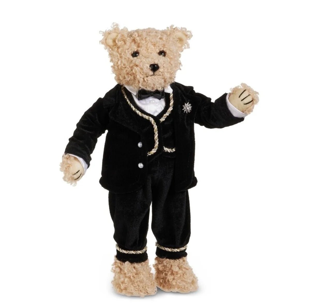 RAZ Mr Bear in Tuxedo 38cm - Pure Apotheca