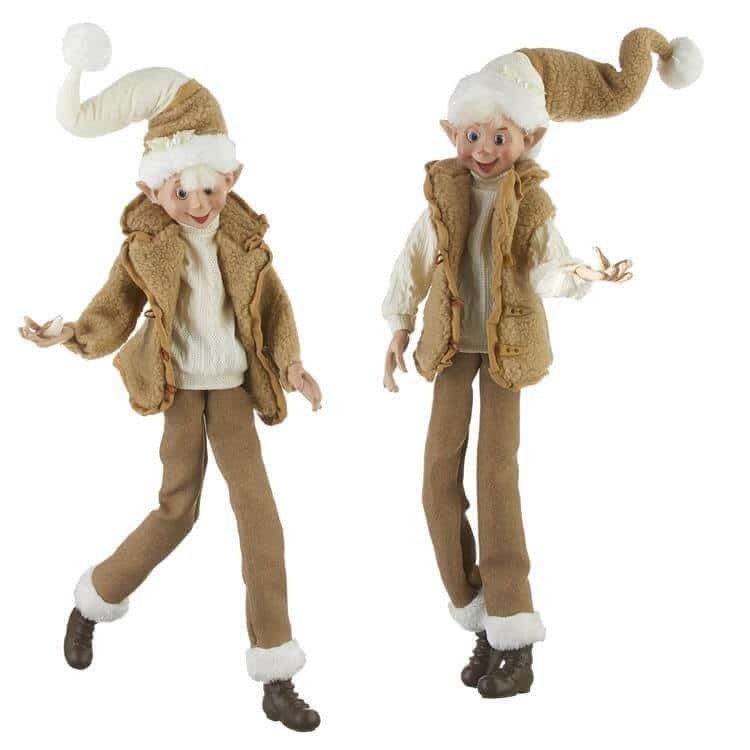 RAZ Winter Cottage Elf 30" - Pure Apotheca