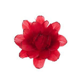 RED FEATHER CLIP FLOWER - Pure Apotheca