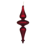 RED FROSTED DISC FINIAL - Pure Apotheca