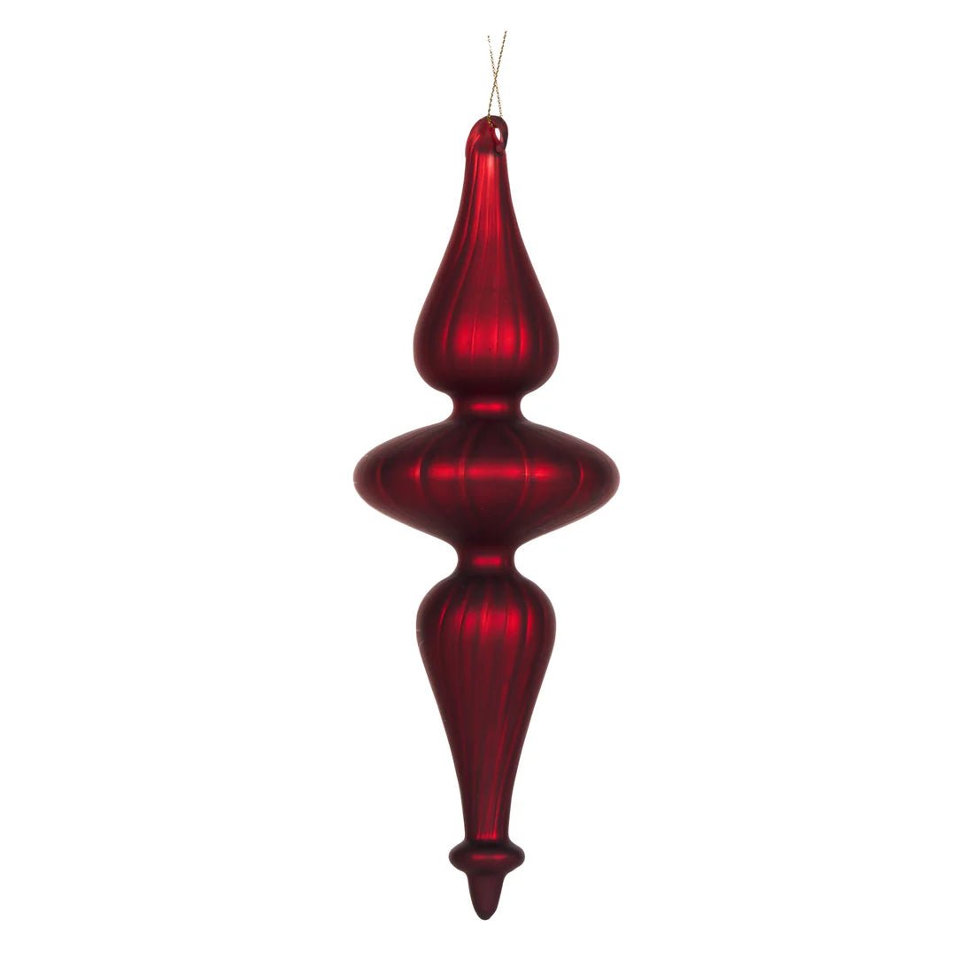 RED FROSTED FINIAL - Pure Apotheca