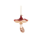 RED GLASS HANGING MUSHROOM - Pure Apotheca