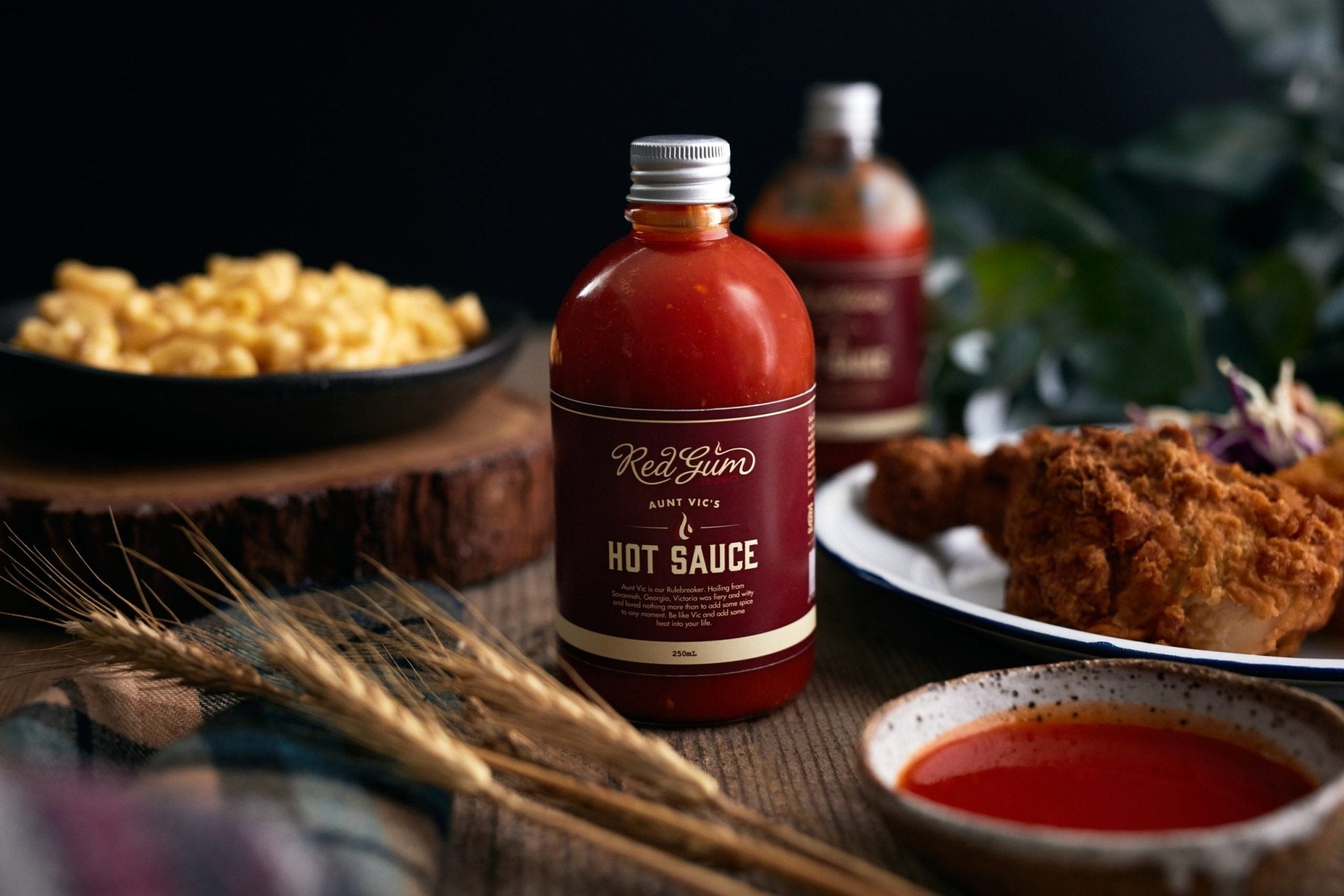 Red Gum BBQ Aunt Vic’s Hot Sauce 280ml - Pure Apotheca