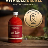Red Gum BBQ Aunt Vic’s Hot Sauce 280ml - Pure Apotheca