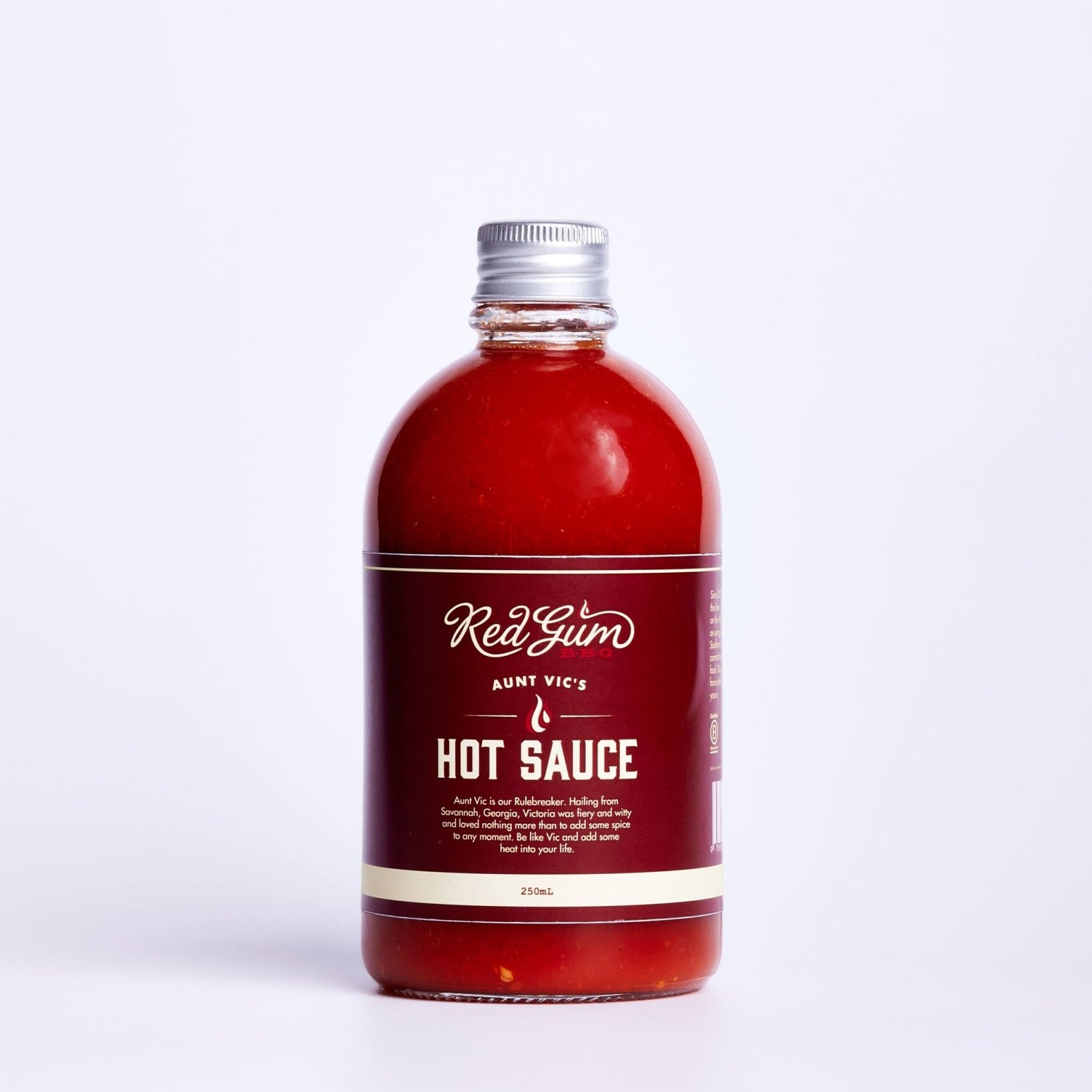Red Gum BBQ Aunt Vic’s Hot Sauce 280ml - Pure Apotheca