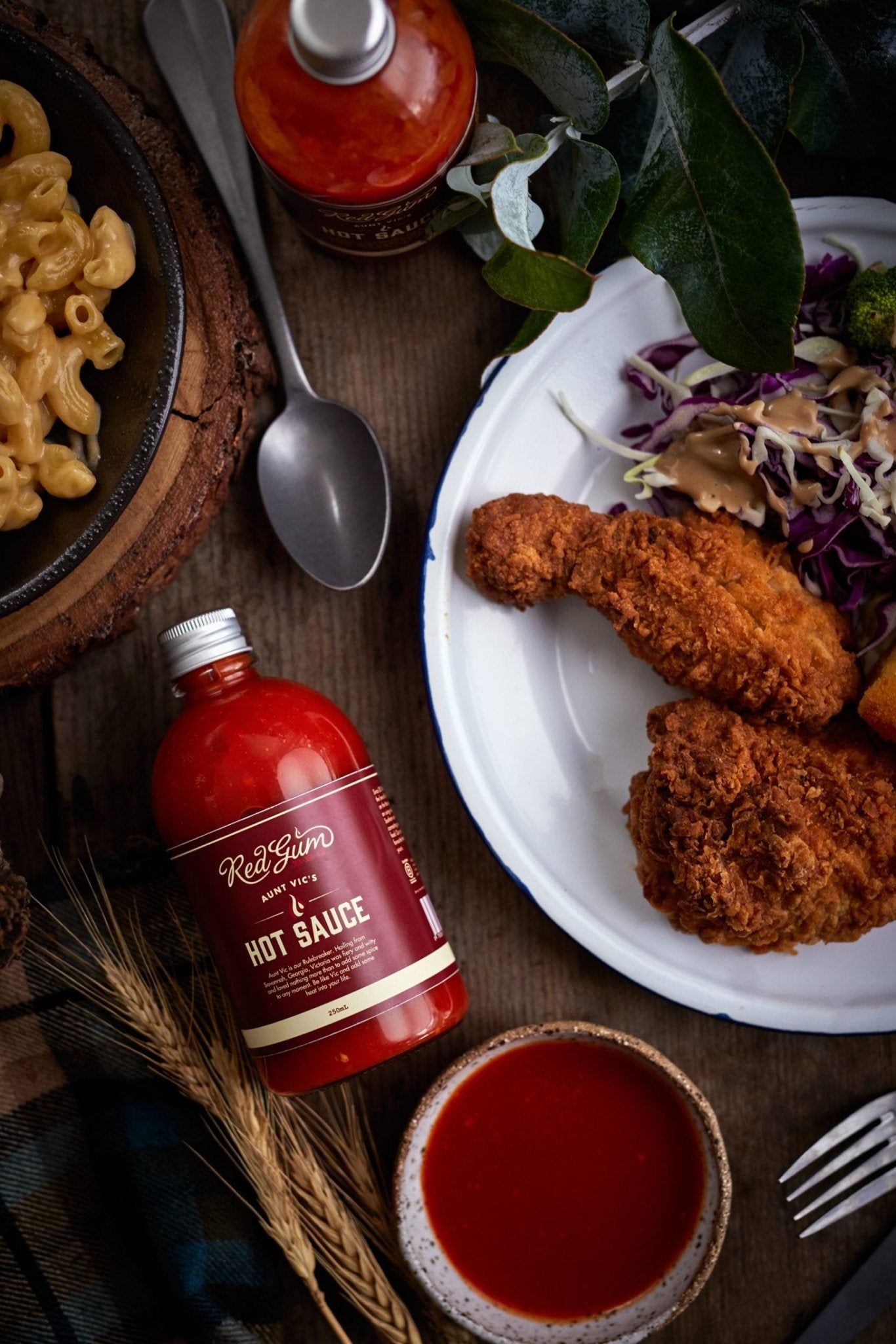 Red Gum BBQ Aunt Vic’s Hot Sauce 280ml - Pure Apotheca