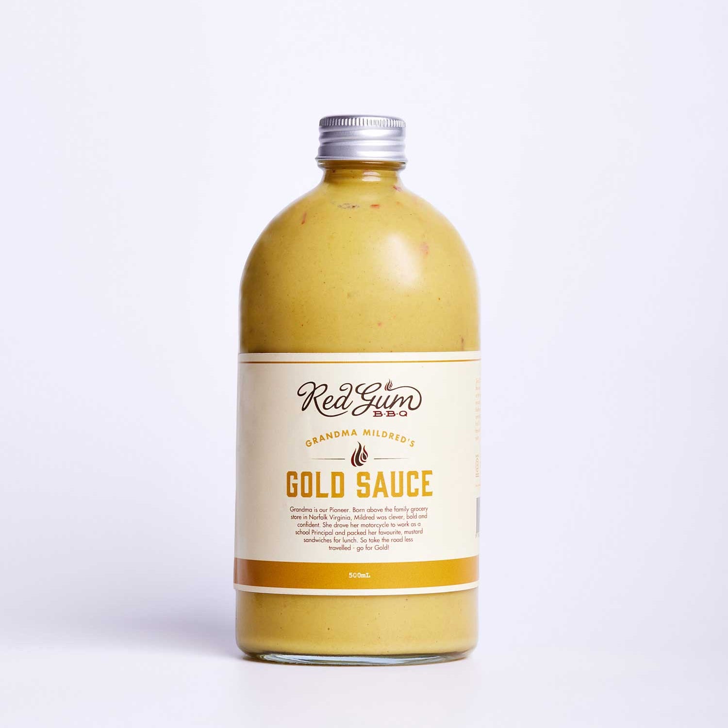 Red Gum BBQ Grandma Mildred’s Gold Sauce 280ml - Pure Apotheca