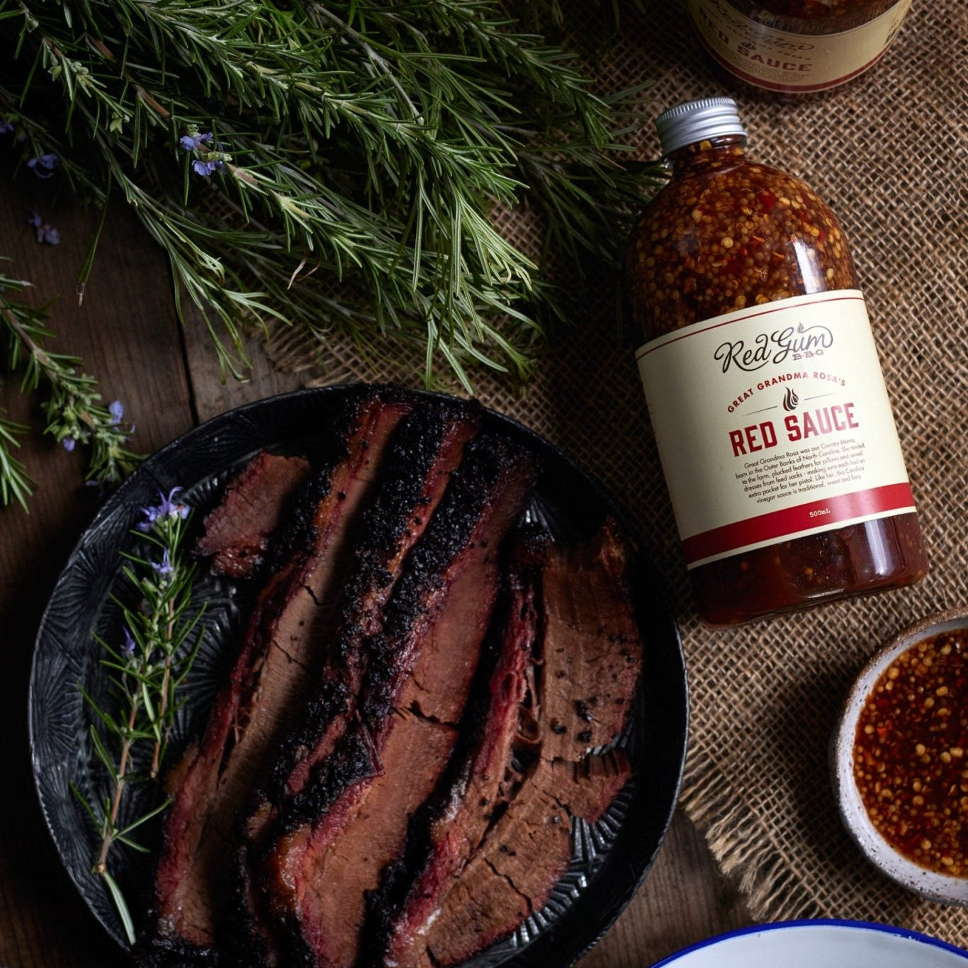 Red Gum BBQ Great Grandma Rosa’s Red Sauce 280ml - Pure Apotheca
