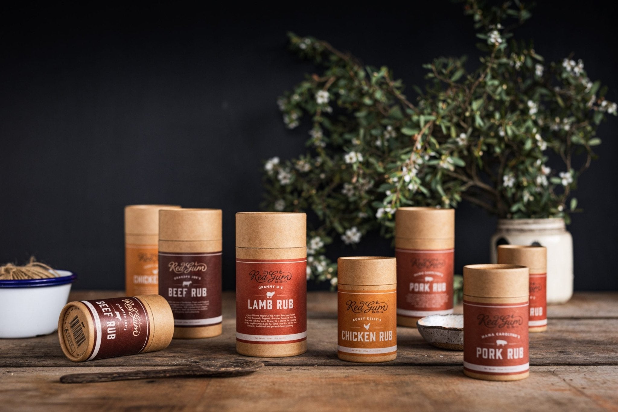 Red Gum BBQ Meat Rubs Gift Pack 410g - Pure Apotheca