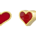 Red Heart Earring - Pure Apotheca