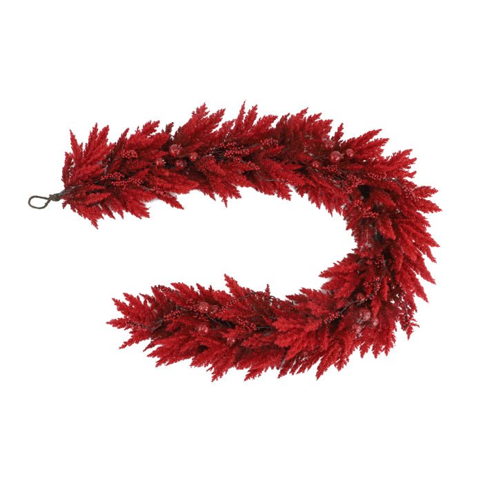 RED HEATHER GARLAND 183CM - Pure Apotheca