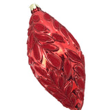 Red Patterned Long Drop Hanging - Pure Apotheca