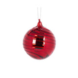 RED PEARLESCENT SWIRL BAUBLE - Pure Apotheca