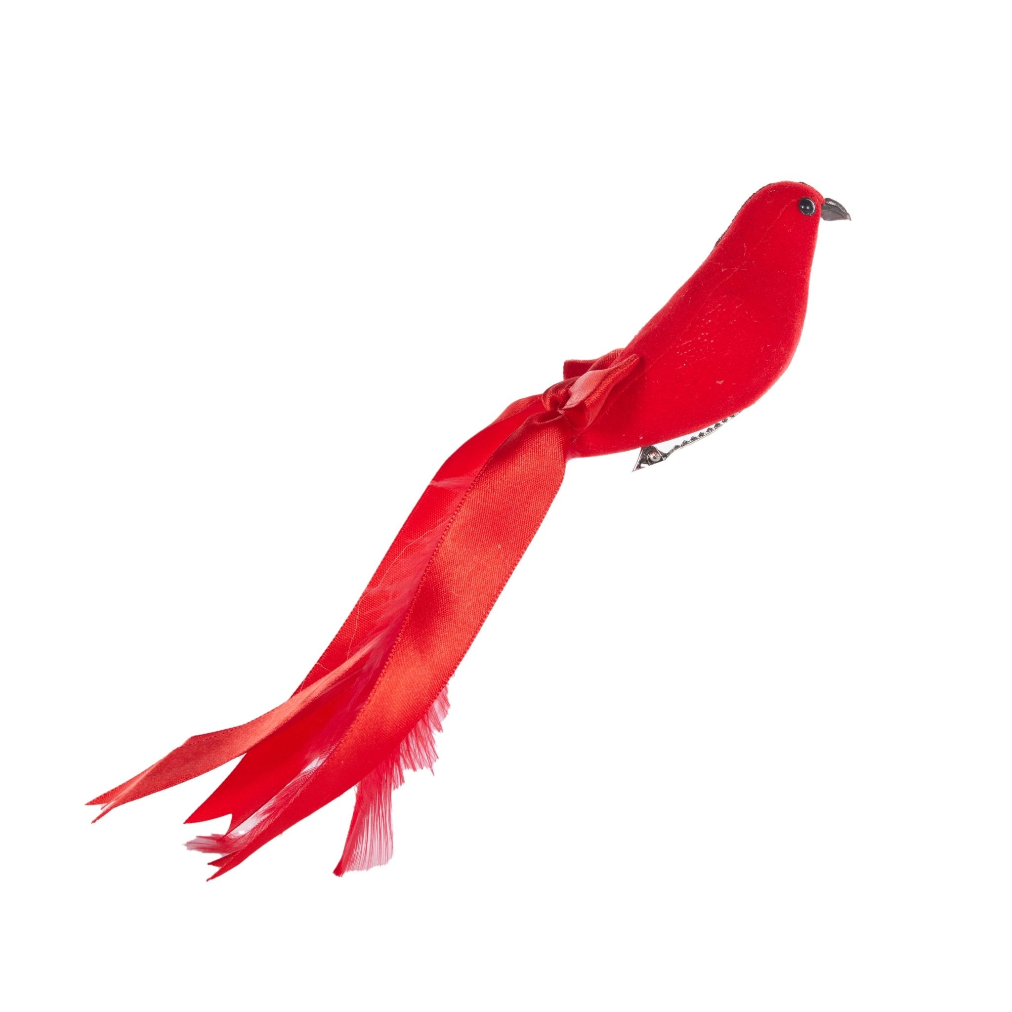 RED RIBBON CLIP BIRD - Pure Apotheca