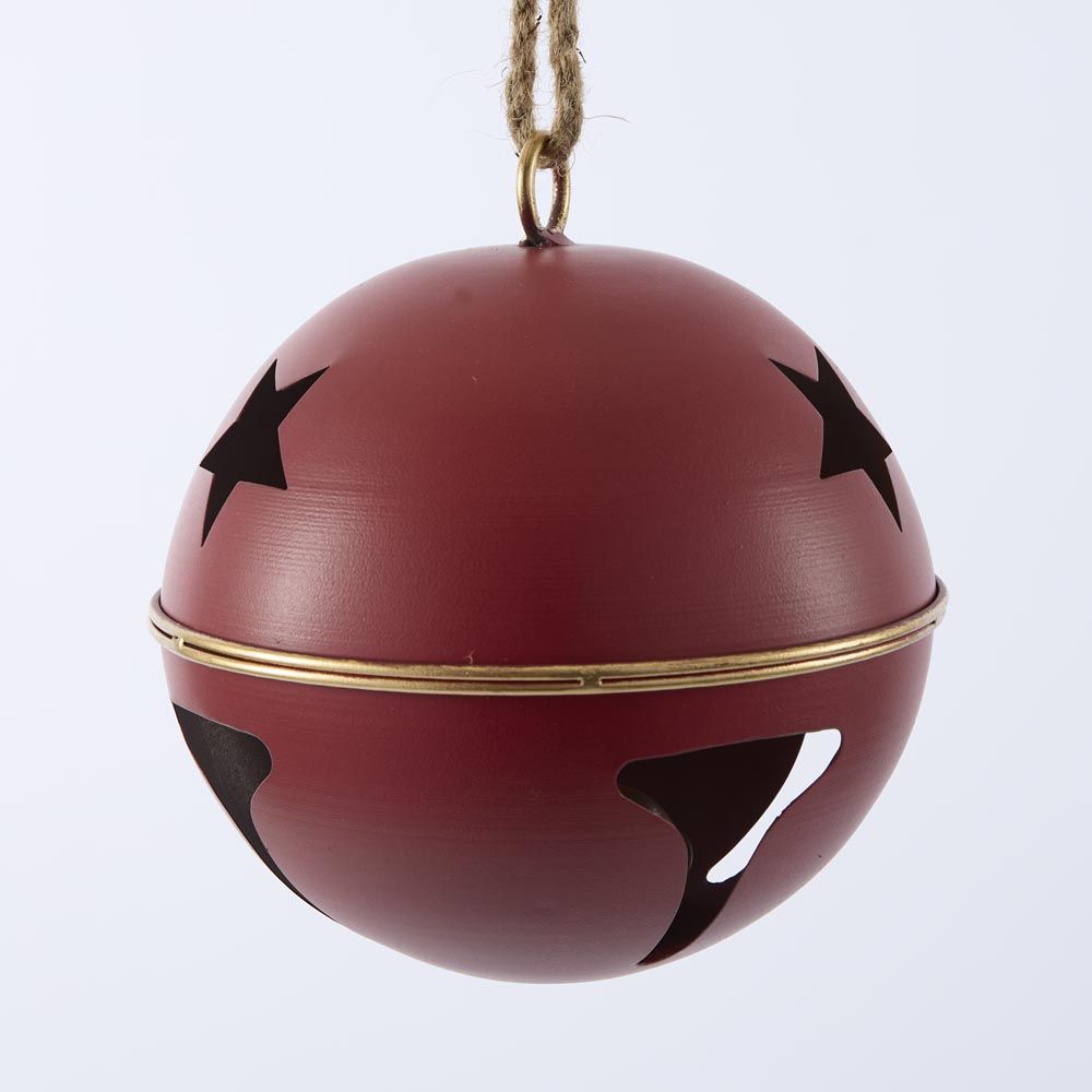 Red Round Star Bell Medium - Pure Apotheca