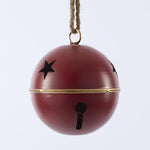 Red Round Star Bell Small - Pure Apotheca