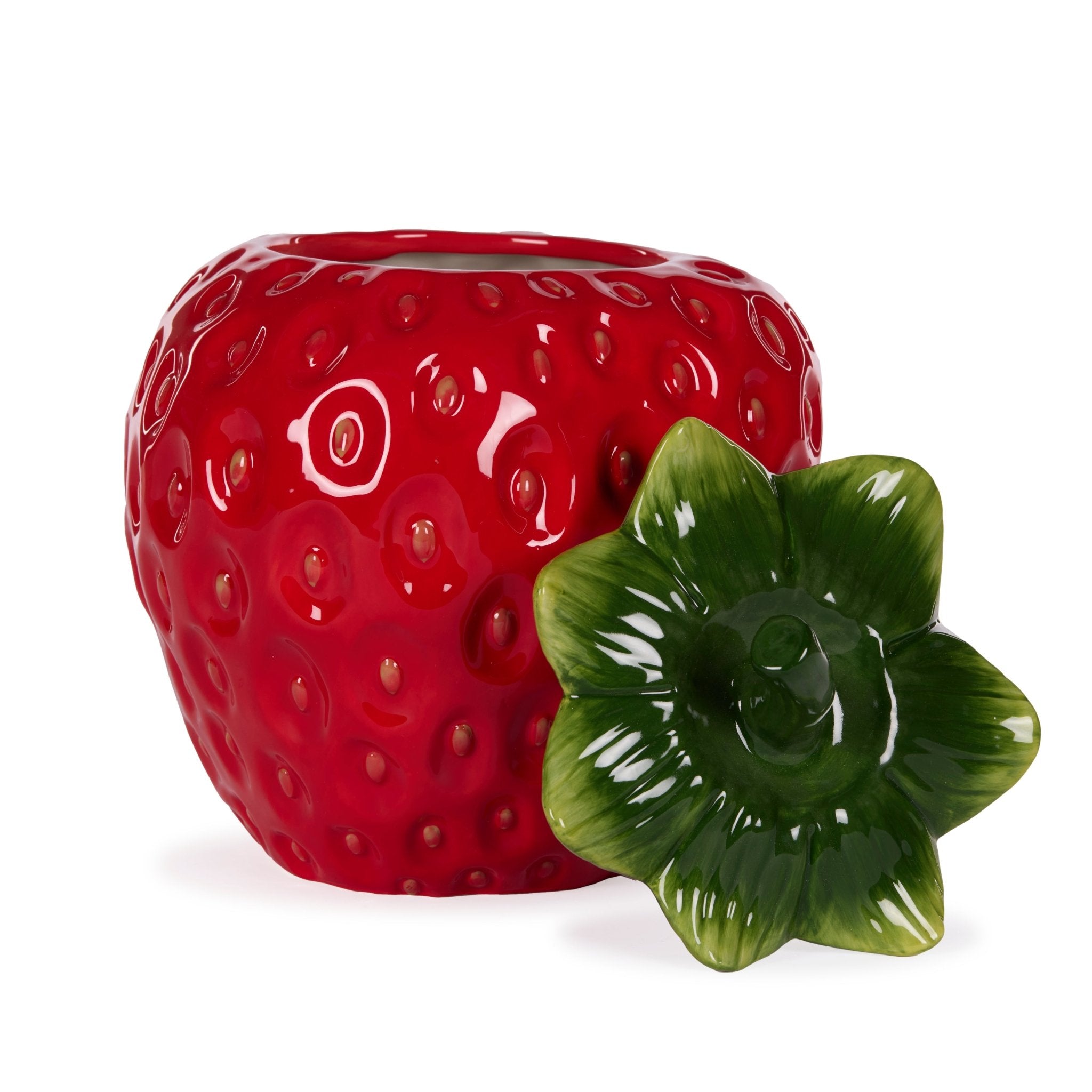 RED STRAWBERRY COOKIE JAR - Pure Apotheca