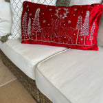 Red Velvet Dancer Deer Cushion 40x60cm - Pure Apotheca