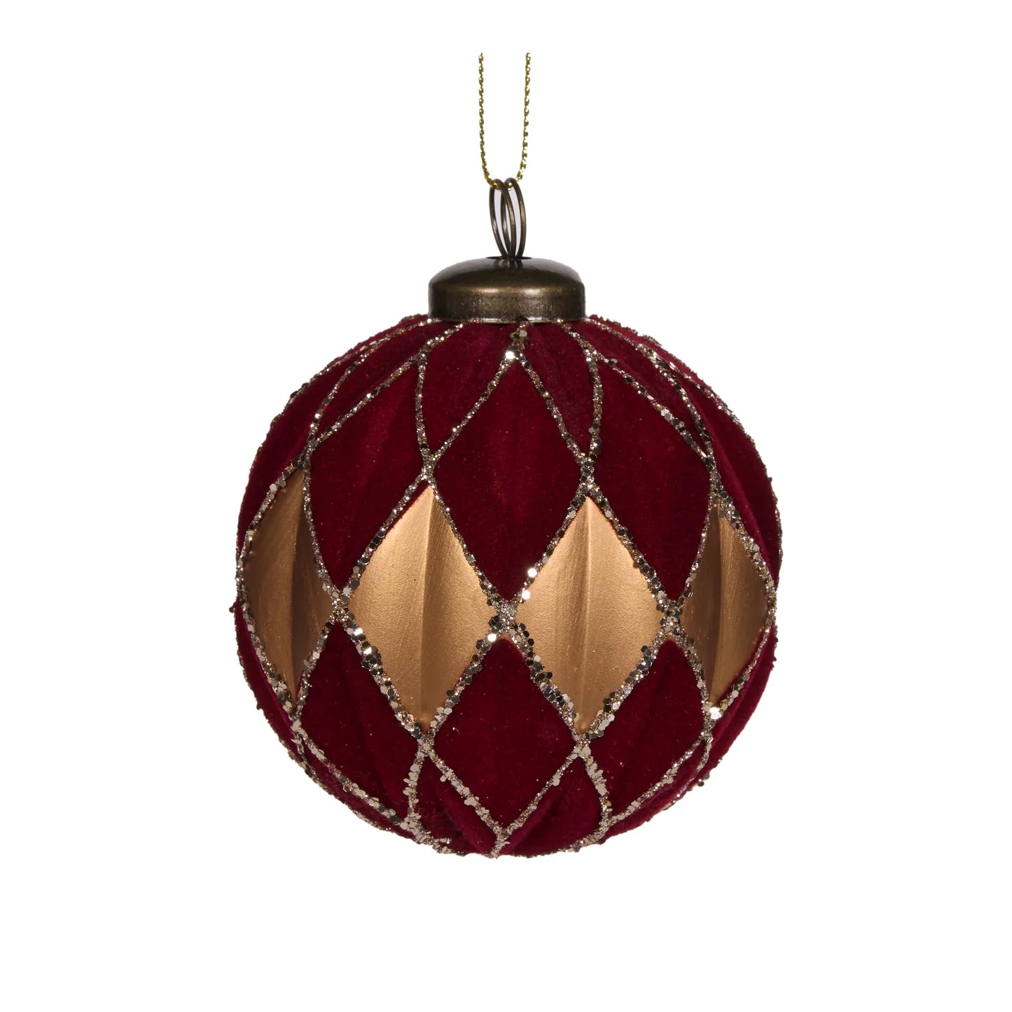 RED VELVET DIAMOND BAUBLE - Pure Apotheca