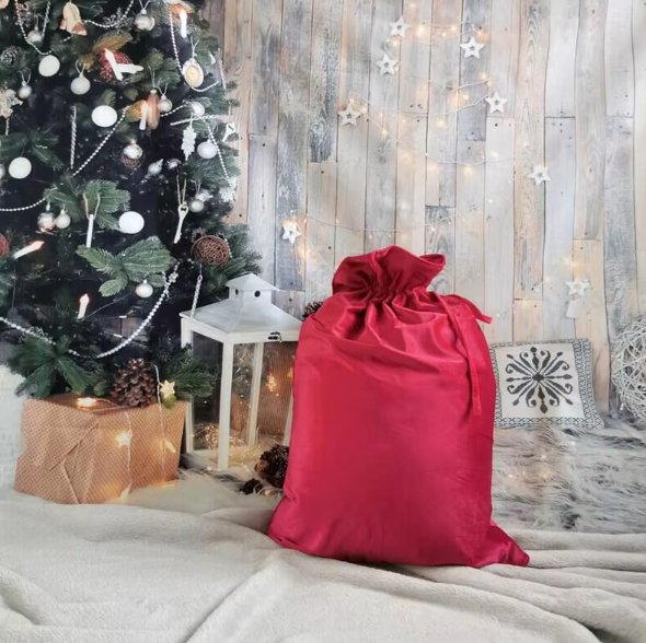 Red Velvet Santa Sack - Pure Apotheca