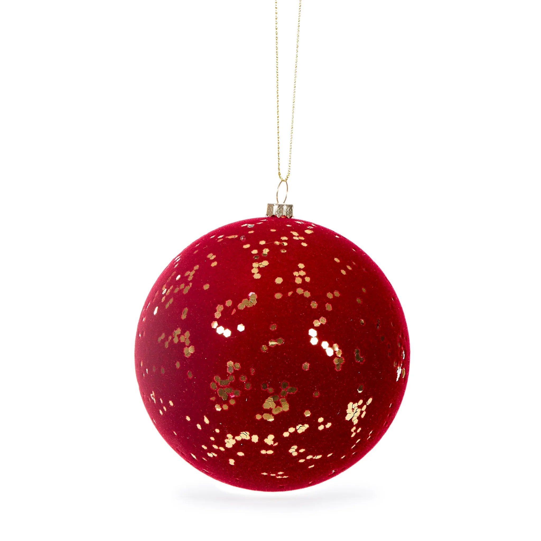 RED VELVET SPECKLE BAUBLE - Pure Apotheca