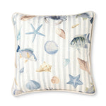 REEF STRIPE BLUE CUSHION 50CM - Pure Apotheca