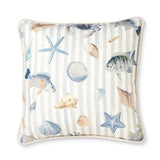 REEF STRIPE BLUE CUSHION 50CM - Pure Apotheca