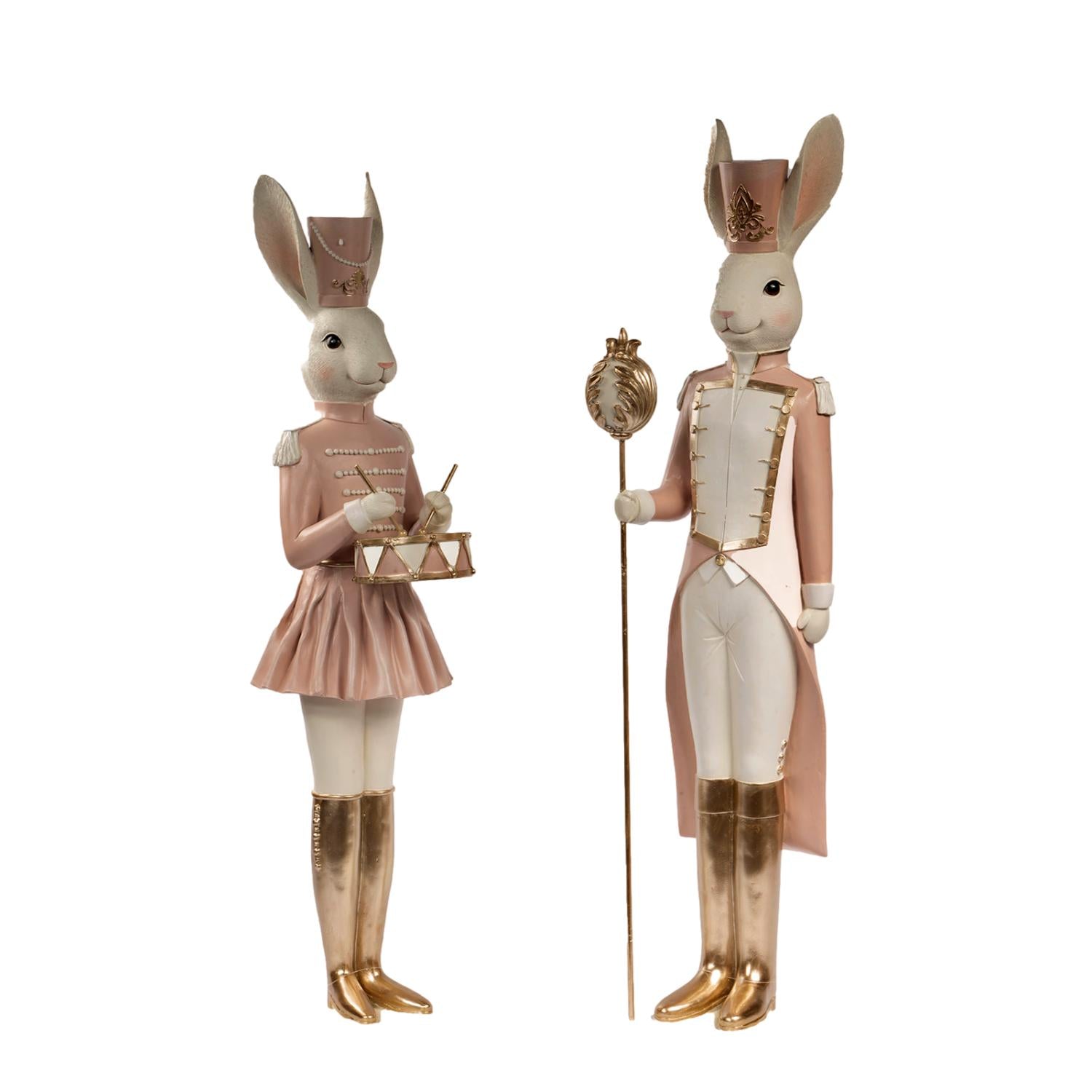 REGAL LUXE NUTCRACKER BOY BUNNY 79CM - Pure Apotheca