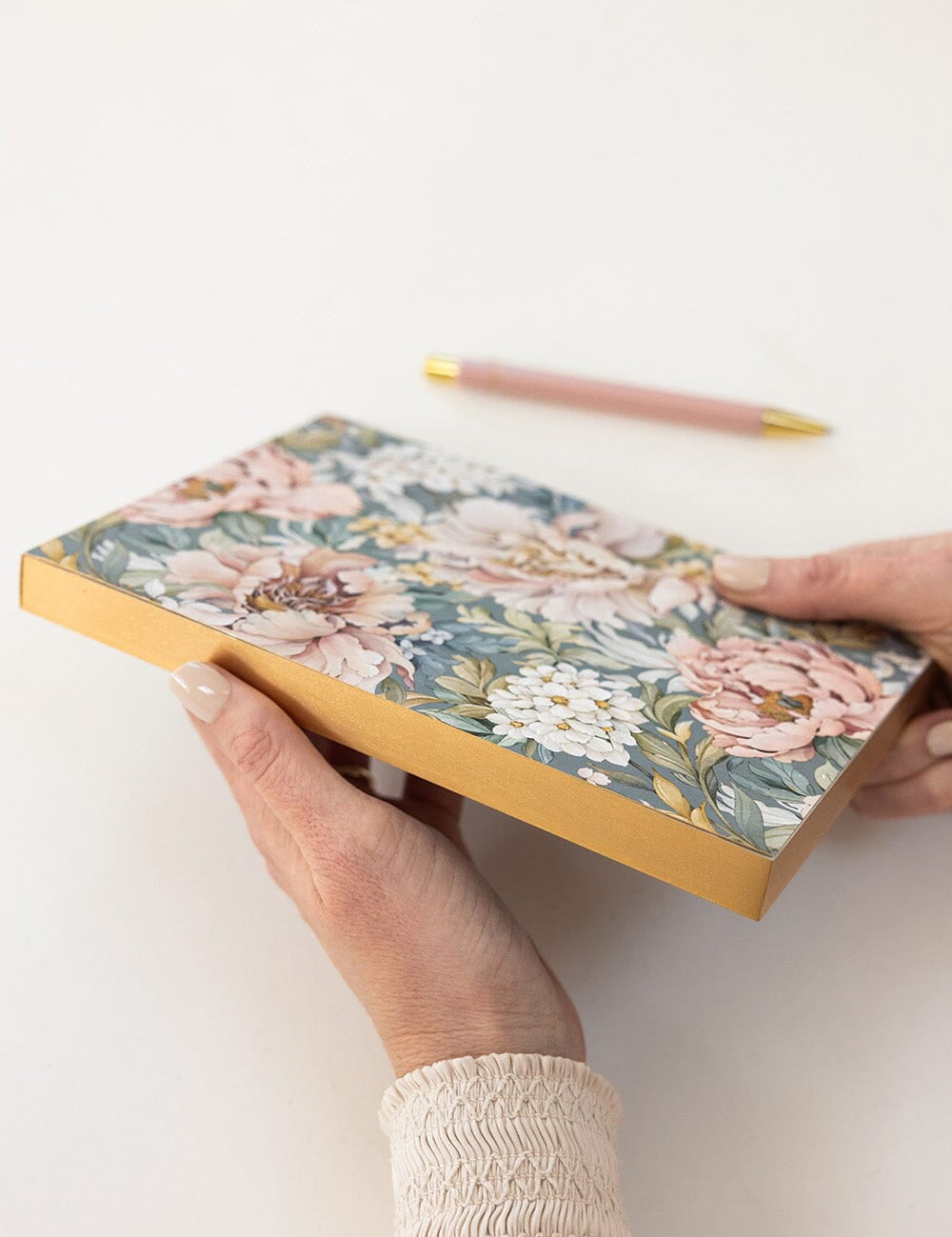 Regency Blooms Notepad Desktop Jotter - Pure Apotheca