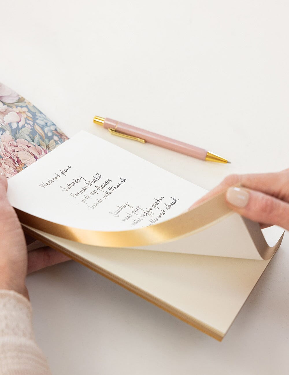 Regency Blooms Notepad Desktop Jotter - Pure Apotheca