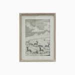 Reindeer Sleigh Scene Multiple Wall Art - Pure Apotheca