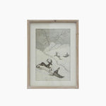 Reindeer Sleigh Scene Wall Art - Pure Apotheca