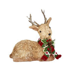 Reindeer/Scarf Laying Mix 26x29cm Nat - Pure Apotheca