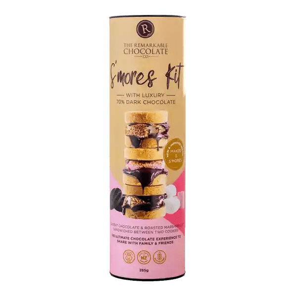 Remarkable Chocolate Luxury Smores Kit Dark Chocolate 285g - Pure Apotheca