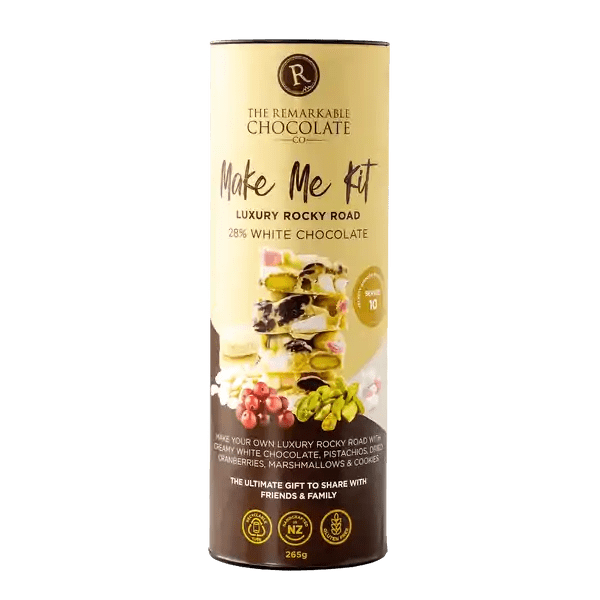 Remarkable Chocolate Make Me Luxury Rocky Road Pistachio Cranberry 265g - Pure Apotheca