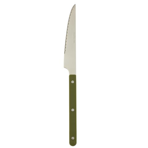 Remy Stainless Steel Table Knife Olive - Pure Apotheca