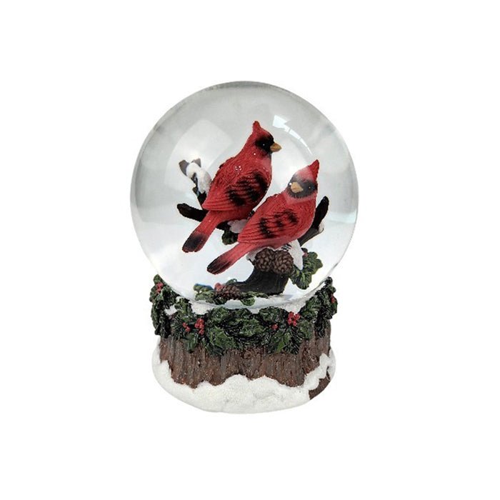 RESIN RED CARDINAL MUSICAL WATERBALL - Pure Apotheca