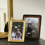 Ribbed Bee Frame Gold 4x6” - Pure Apotheca