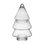 RIBBED GLASS LIDDED TREE JAR SML - Pure Apotheca