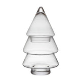 RIBBED GLASS LIDDED TREE JAR SML - Pure Apotheca