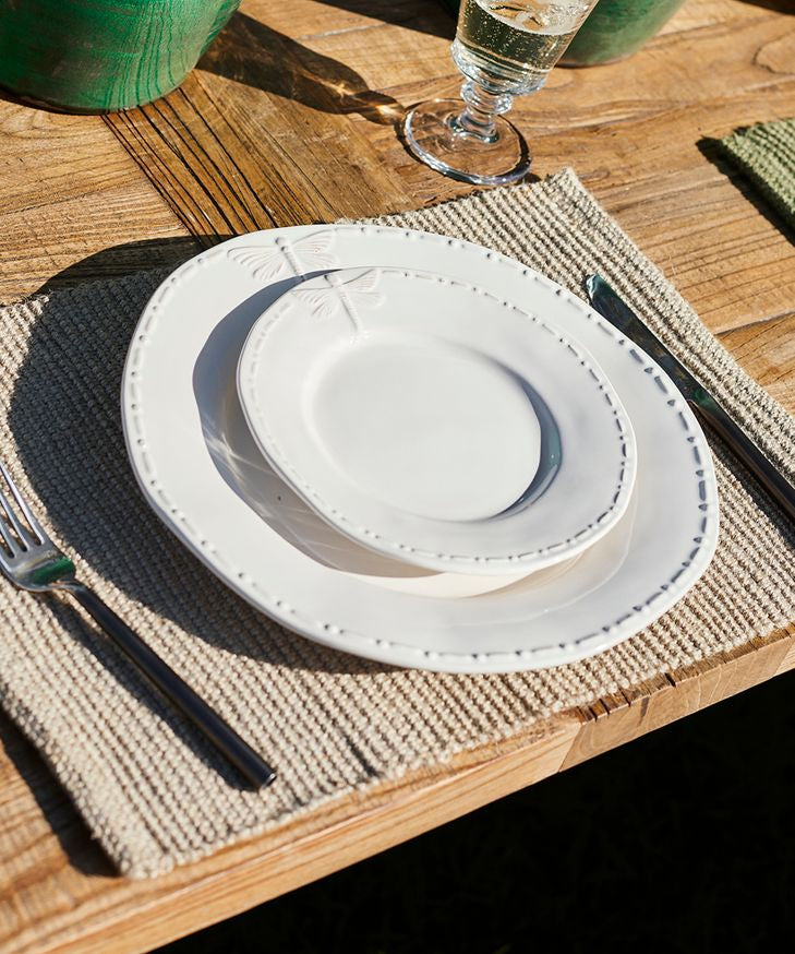 Ribbed Jute Placemat - Pure Apotheca