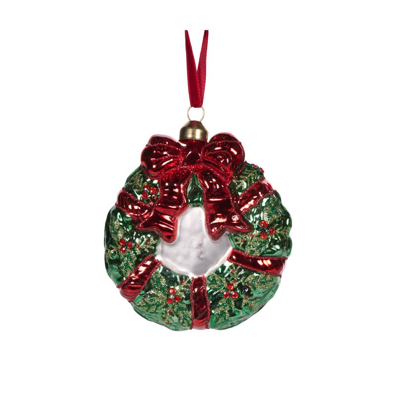RIBBONED WREATH ORNAMENT - Pure Apotheca