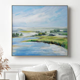 Riverside Wall Art 83x83cm - Pure Apotheca