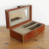 Riviera Large Leather Jewellery Box - Pure Apotheca