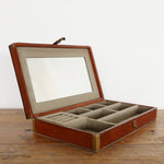 Riviera Midi Leather Jewellery Box - Pure Apotheca