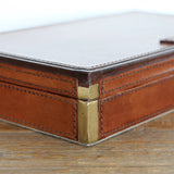 Riviera Midi Leather Jewellery Box - Pure Apotheca