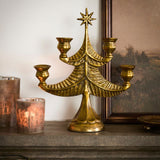 Noel Tree Candleholder 31cm