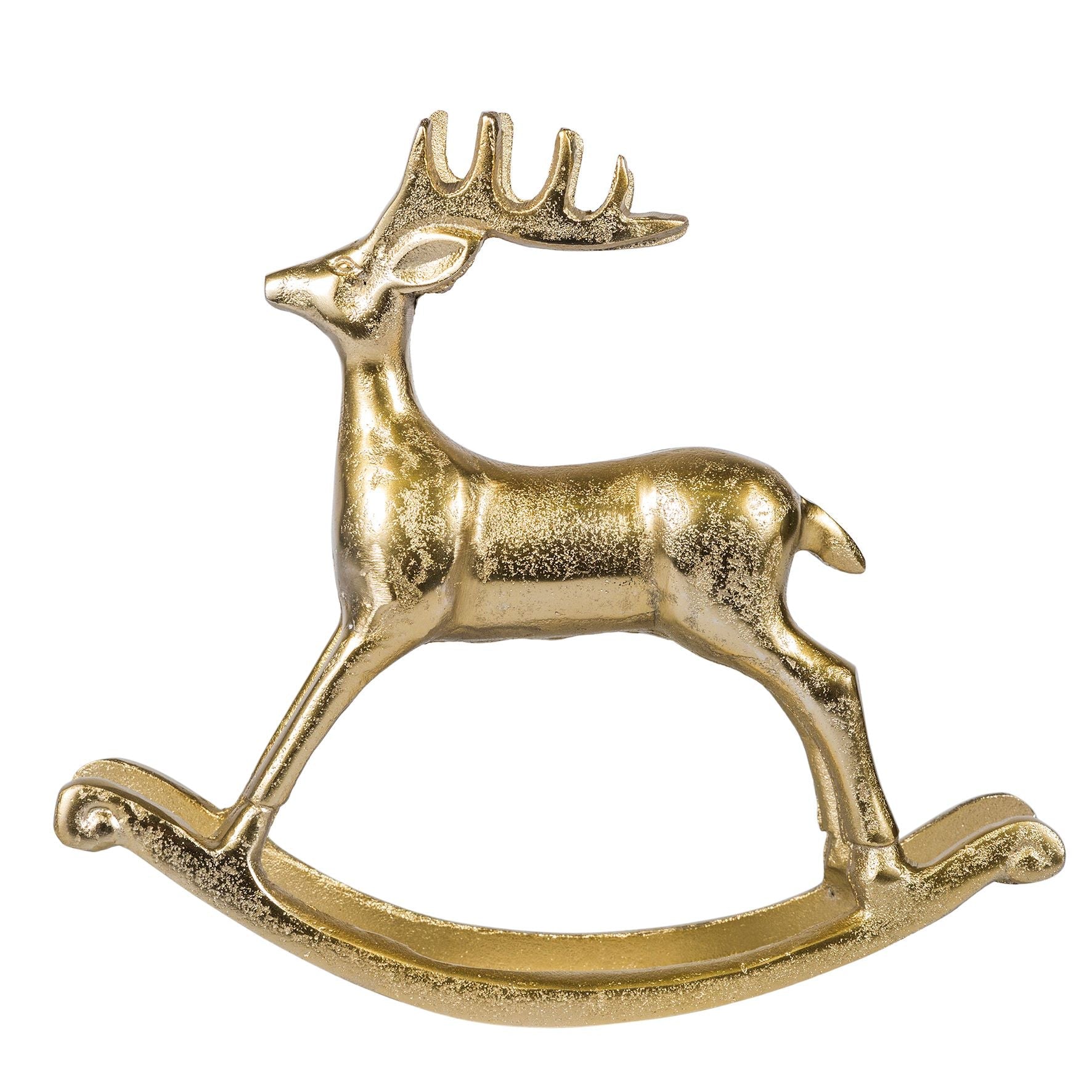 Rocking Gold Reindeer Large - Pure Apotheca