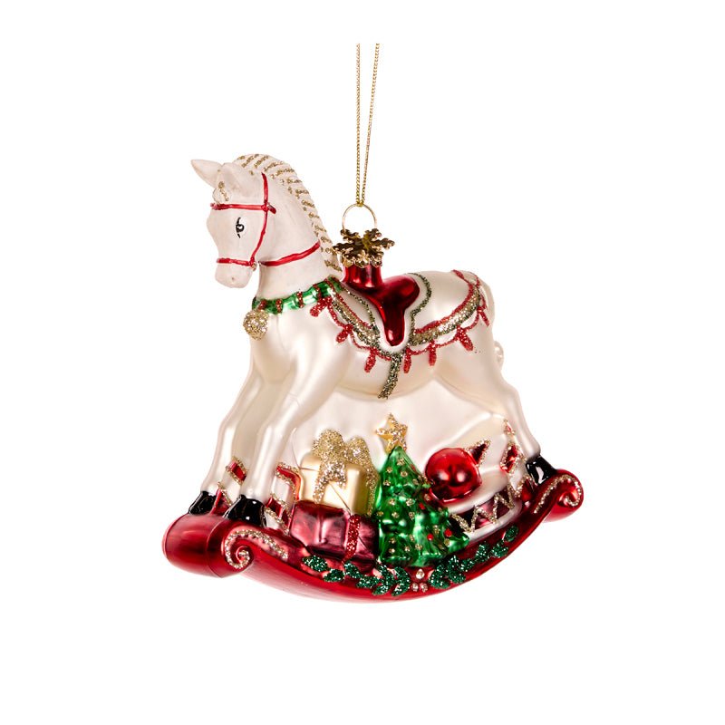 ROCKING HORSE GLASS ORNAMENT - Pure Apotheca